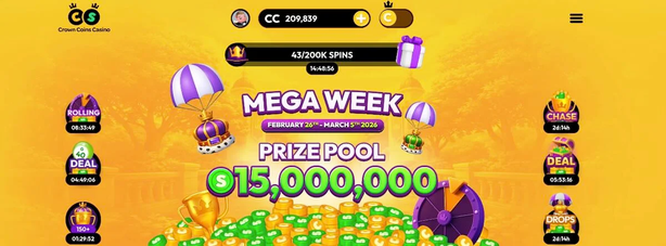 crown coins casino Gameplay