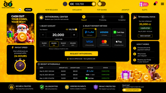 crown coins casino Gameplay
